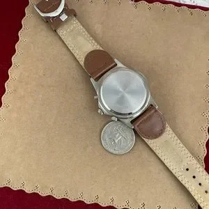 Stunning in Vintage Silver and Green Peugeot Moon Phase Unisex Watch Peugeot | Accessories | Stunning In Vintage Silver And Green  main image 3